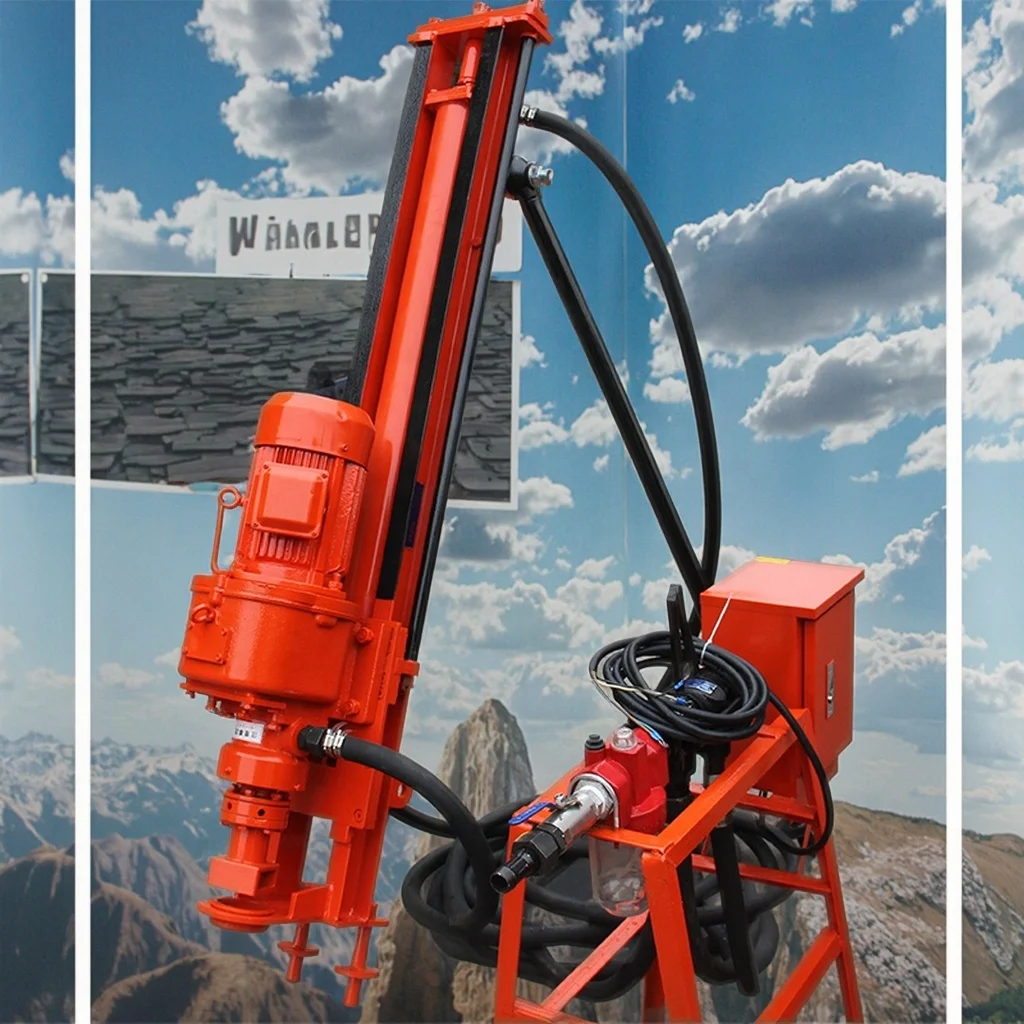 Super Strong DTH Rotary Drilling Rig with Fast Speed for Rock Drilling & Mining Core Motor Component