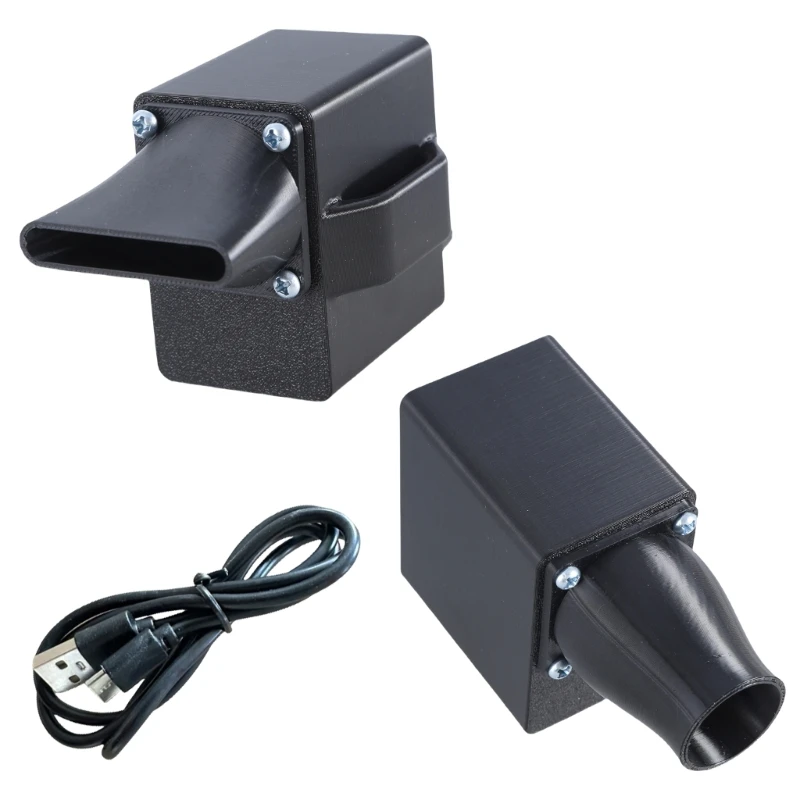 BBQ Air Blower Carbone Ventilatore Portatile Barbecue Ventilatore Elettrico per Grill Trekking Campeggio