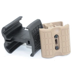 AR15 M4 7.62/5.56 Double Magazine Coupler Link Clip Pouch Tactical Rifle Magazine Mag Coupler Speed Loader Parallel Connector