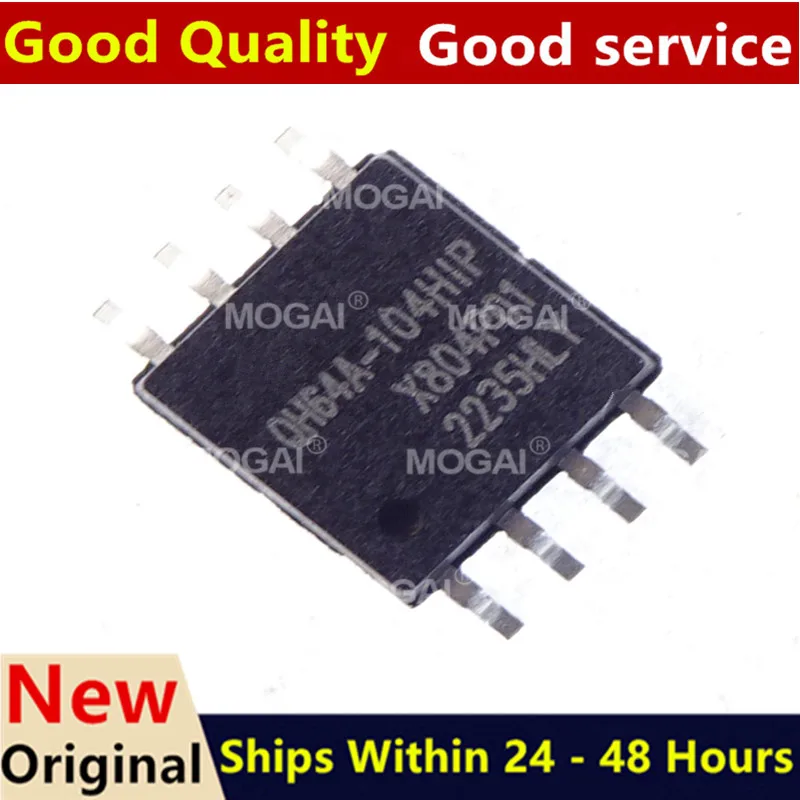 (5piece)100% New EN25QH64-104HIP 25QH64-104HIP QH64-104HIP EN25QH64A-104HIP QH64A-104HIP sop-8 Chipset