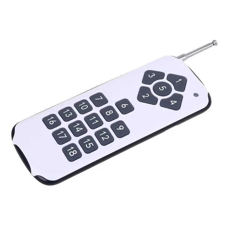 18CH Channel 433MHz Remote Control RF Remote Control Wireless Transmitter Learning Code 1527 for Gadget Gate Garage Door