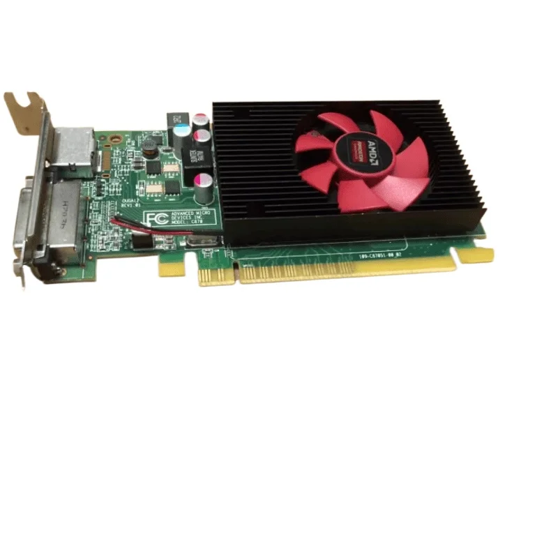 

For Dell ADM R5 340X 2G Discrete Graphics Card PCI-E X8 Semi-high Baffle DP 4K Resolution 60HZ