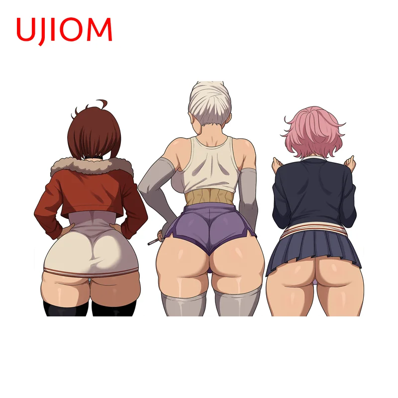 UJIOM Aira Shiratori Ayase Momo Ayase Seiko Wall Sticker NSFW Multiple Personality Big Ass Decal Eye Catching Refrigerator Decor