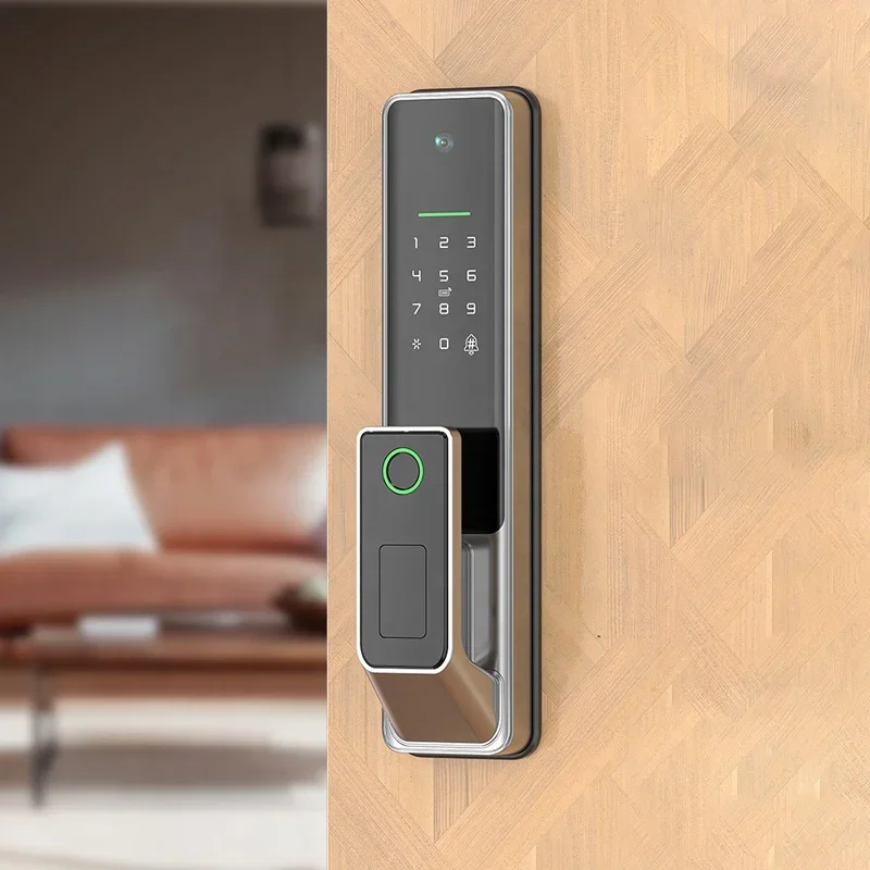 2023 Modern WiFi Tuya slim automatisch digitaal deurslot voor appartementen