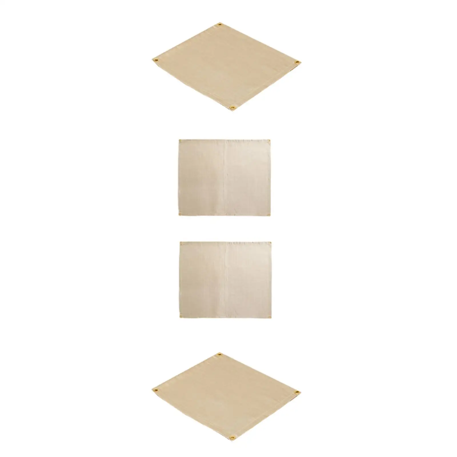 Fire Pit Mat High Performance Heavy Duty Convenient Practical Heat Resistant Rug Welding Blanket for Outside Soldering Indoor