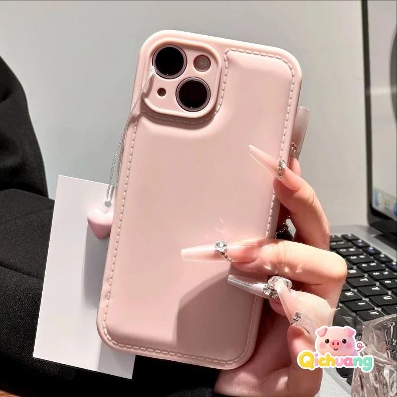 

Simple Bulging Phone Case For Realme V23 Q5i Realme Narzo 50 5G Lens Protection Casing Anti-fall Soft Cover