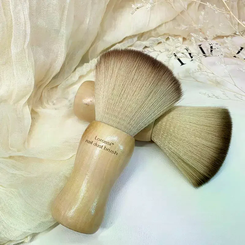 Repair Tools Professionals Fluffy Nails Art Brush Round Wood Handle Dust Cleaning Makeup Mani Accessories Salon Equipment