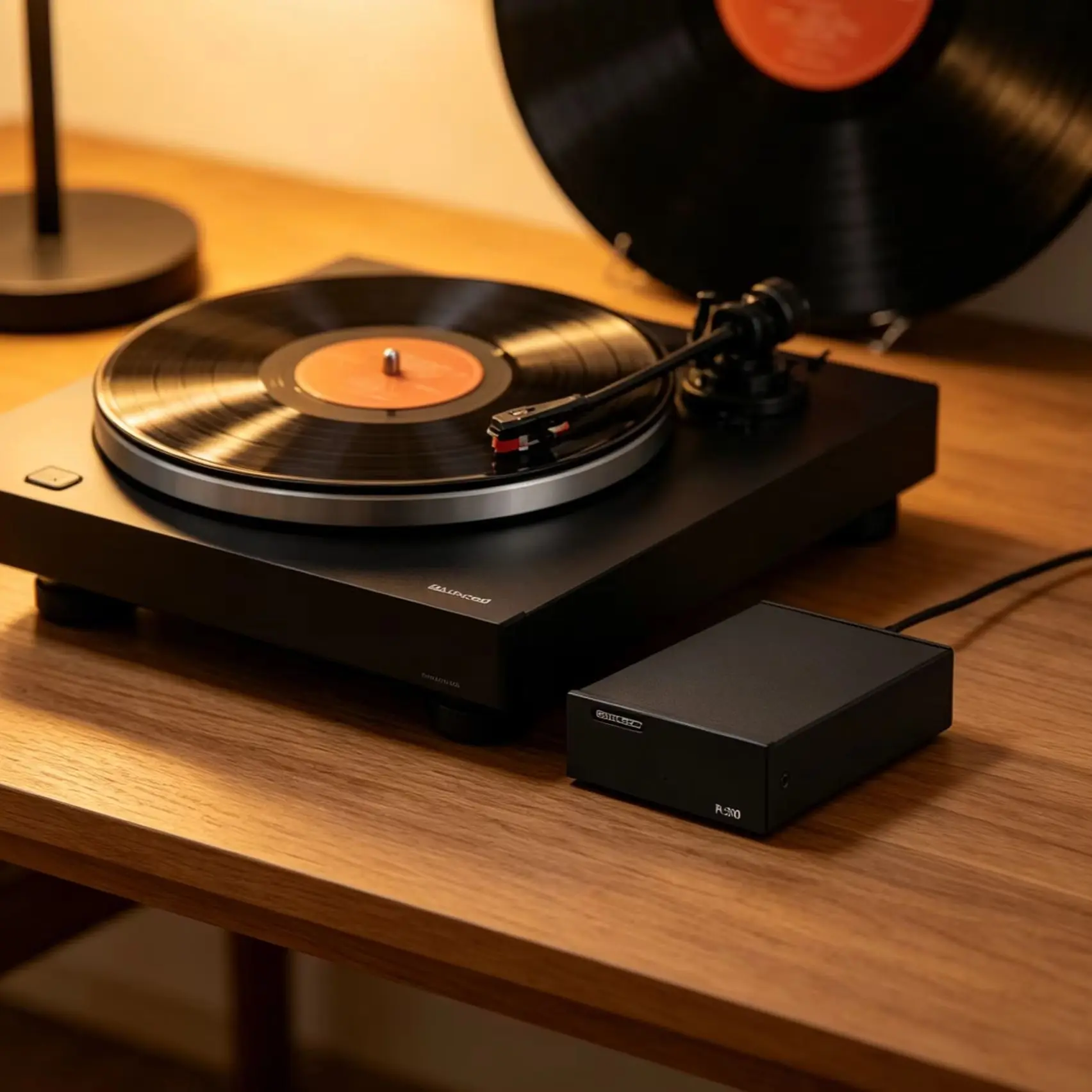 BOALECO PL300 HIFI Phono Preamp Mini Preamplifie Home Audio for MM Cartridge Turntable RIAA Preamplifier compact