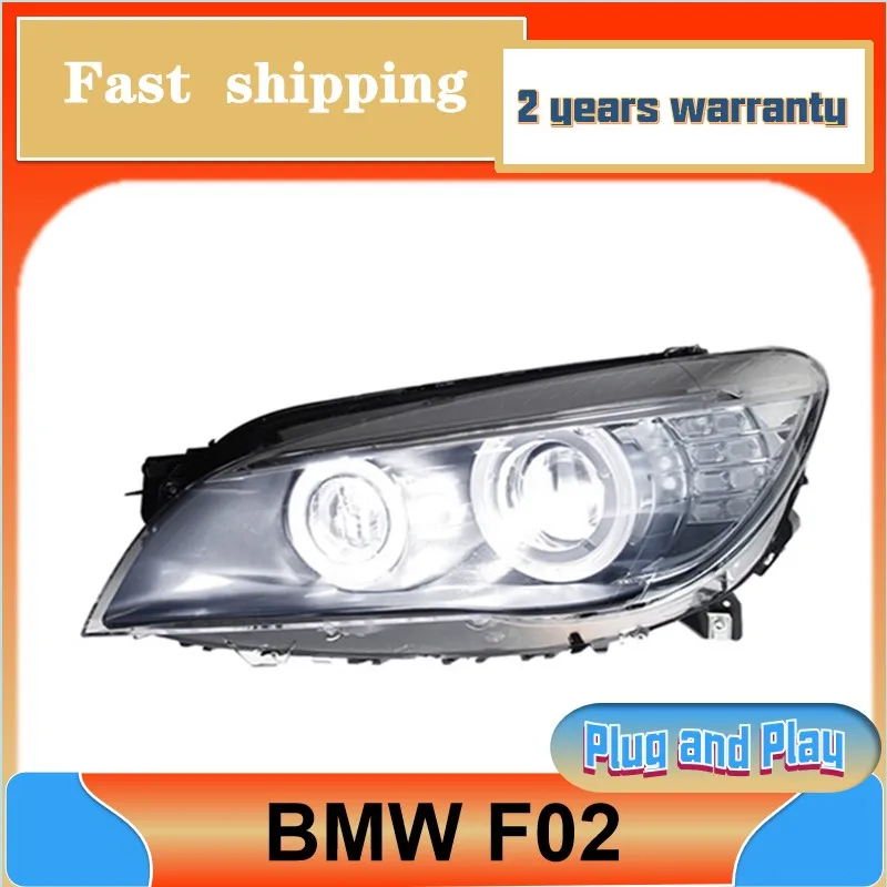 Car Styling for BMW F02 Head Lights 2009-2015 BMW 7 Series Headlight 730i 735i 740i 750i 760i Turn signal DRL Low High Beam Proj