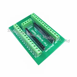1pcs DN31C01 DIN Rail Mount Screw Terminal Block Adapter Module For Arduino NANO Board