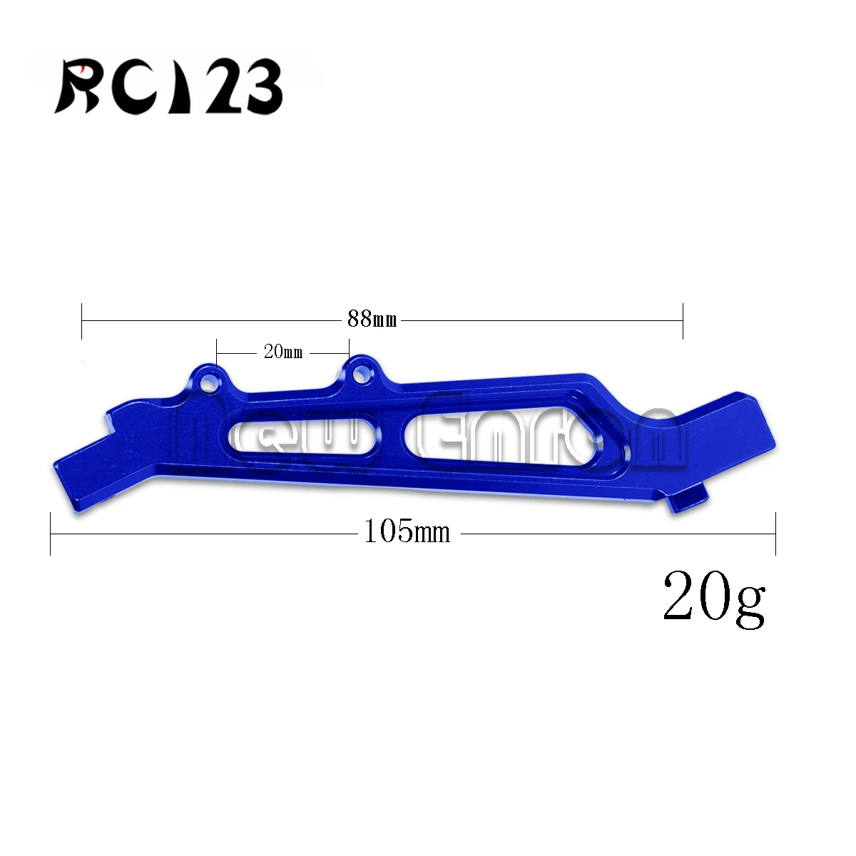 Aluminum Alloy #ARA320511 Front / Rear Support Frame for RC Crawler Parts 1/7 ARRMA LIMITLESS INFRACTION ARA109011