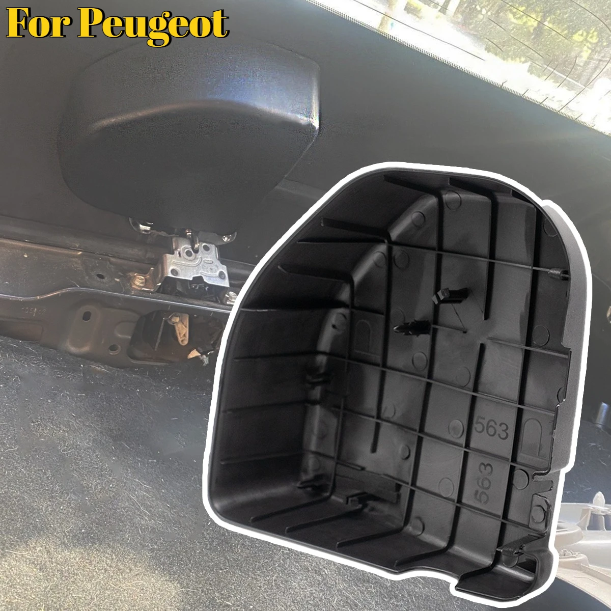 

Rear Window Wiper Motor Cover Cap Waterproof For Peugeot 108 1.2 1.0 VTi 72 FWD Replacements Accessories B001099580 2014 - 2023