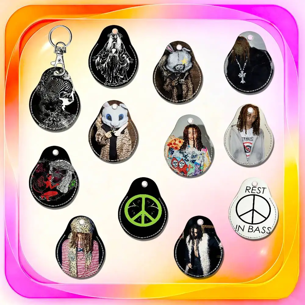 For Che Rest In Bass Sayso Says Empty Clip Fully Loaded For AirTag Case Card Holder Keychain ID Credit Bank Access Badge Case