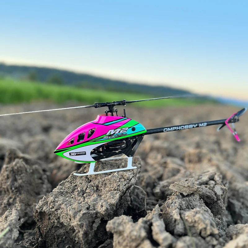 OMPHOBBY Langyu M2 V3 PRO3D special effects fancy professional RC remote control model helicopter 2025 new model