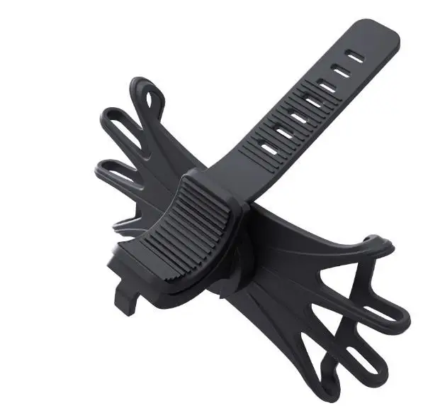 360 Rotatable Phone Stand Motorcycle Mobile Phone Holder Bike Safe Bracket Silicone Support Silicone Pull Type For iPhone Xiaomi