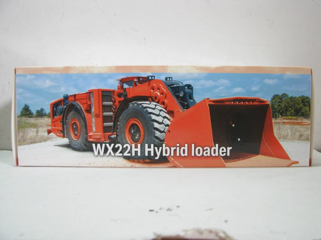 

Diecast 1:50 Scale Komatsu WX22H Hybrid Loader Alloy Car Model Collectible Toy Gift Souvenir Display Ornament