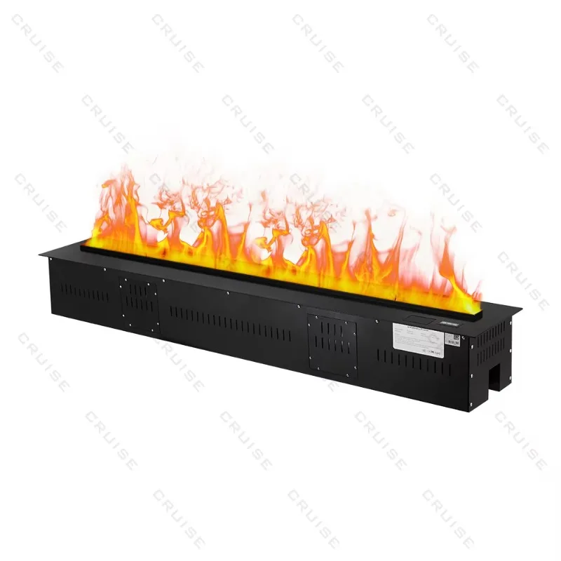 CRUISE Self-Cleaning System Monochromatic Flame Modern Decor Wall Mounted 900mm 3d Atomizing Electric Fireplace Fire Place