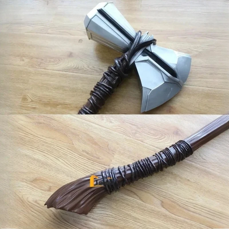 

105cm Cosplay Accessories Thor Stormbreaker Tomahawk Hammer Metal Resin Axe Prop Accessory Costume Prop