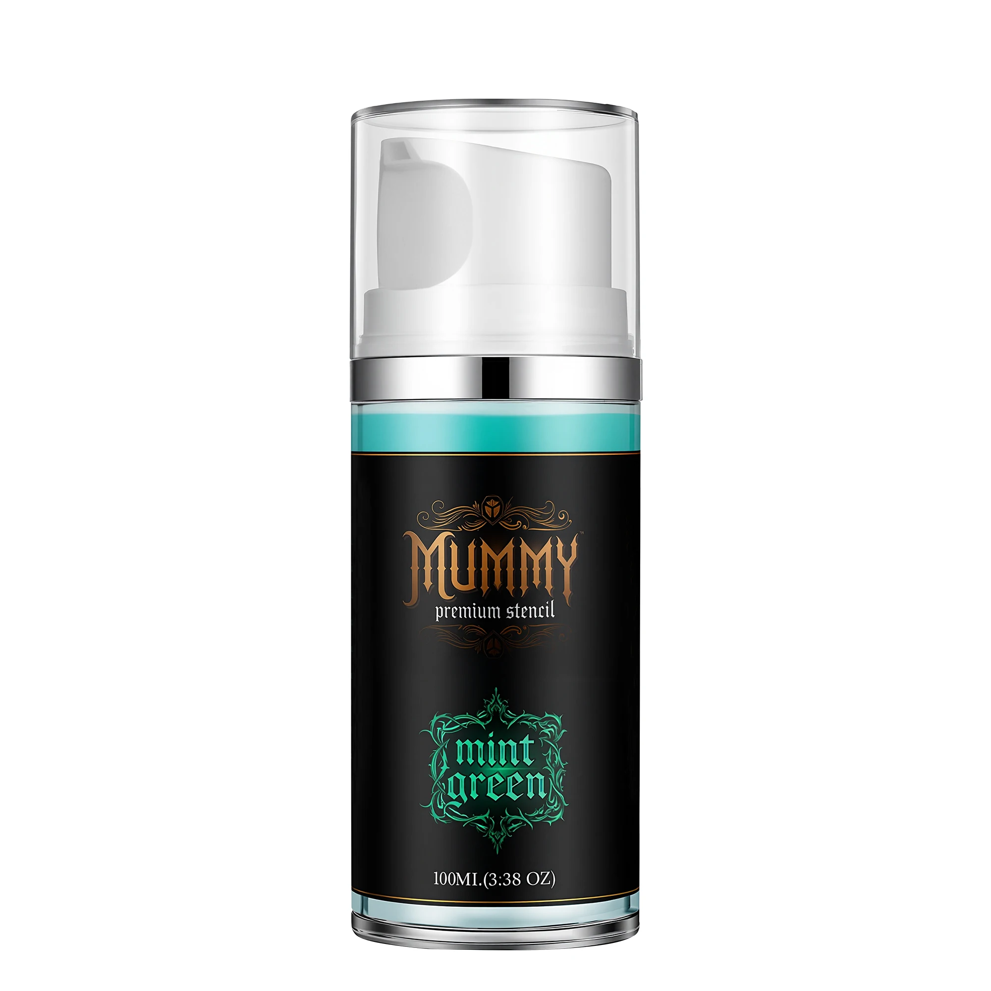 Mummy Tattoo Stencil Transfer Gel, Fast Clear Long Lasting 3.38oz
