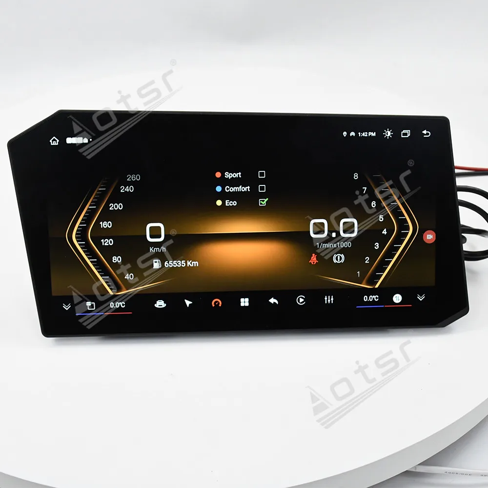 

12,9-дюймовый Android автомобильный радиоприемник GPS ультратонкий для BMW 1 2 серии F20 F21 F22 F23 F45 F46 2012-2017Gps навигация Carplay мультимедиа
