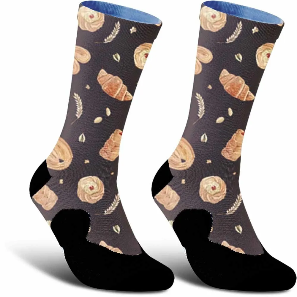 ถุงเท้าลายอินเทรนด์! ด้วยการออกแบบผลไม้ ของหวาน และรูปทรงเรขาคณิต มีสไตล์ อเนกประสงค์ และป้องกันการปะทะกัน แสดงสไตล์อันเป็นเอกลักษณ์ของคุณ!