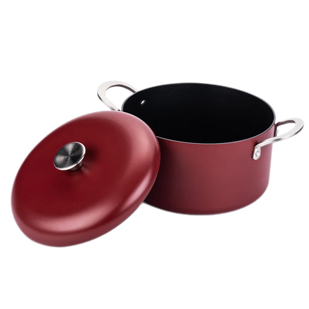 Die Cast Aluminum Wok Cooking Pot Kitchen Dining Utensils Non Stick Frying Pan Cookware for Home Chef
