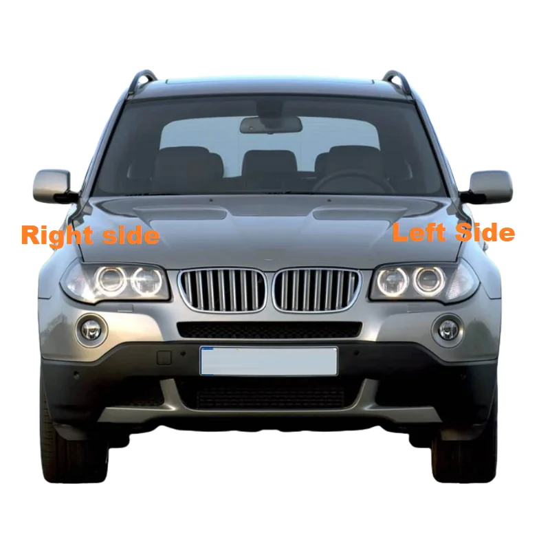 For BMW X3 E83 2004-2010 Car Headlight Lens Cover Headlamp Glass Shell Replace Original Lampshade - view 2