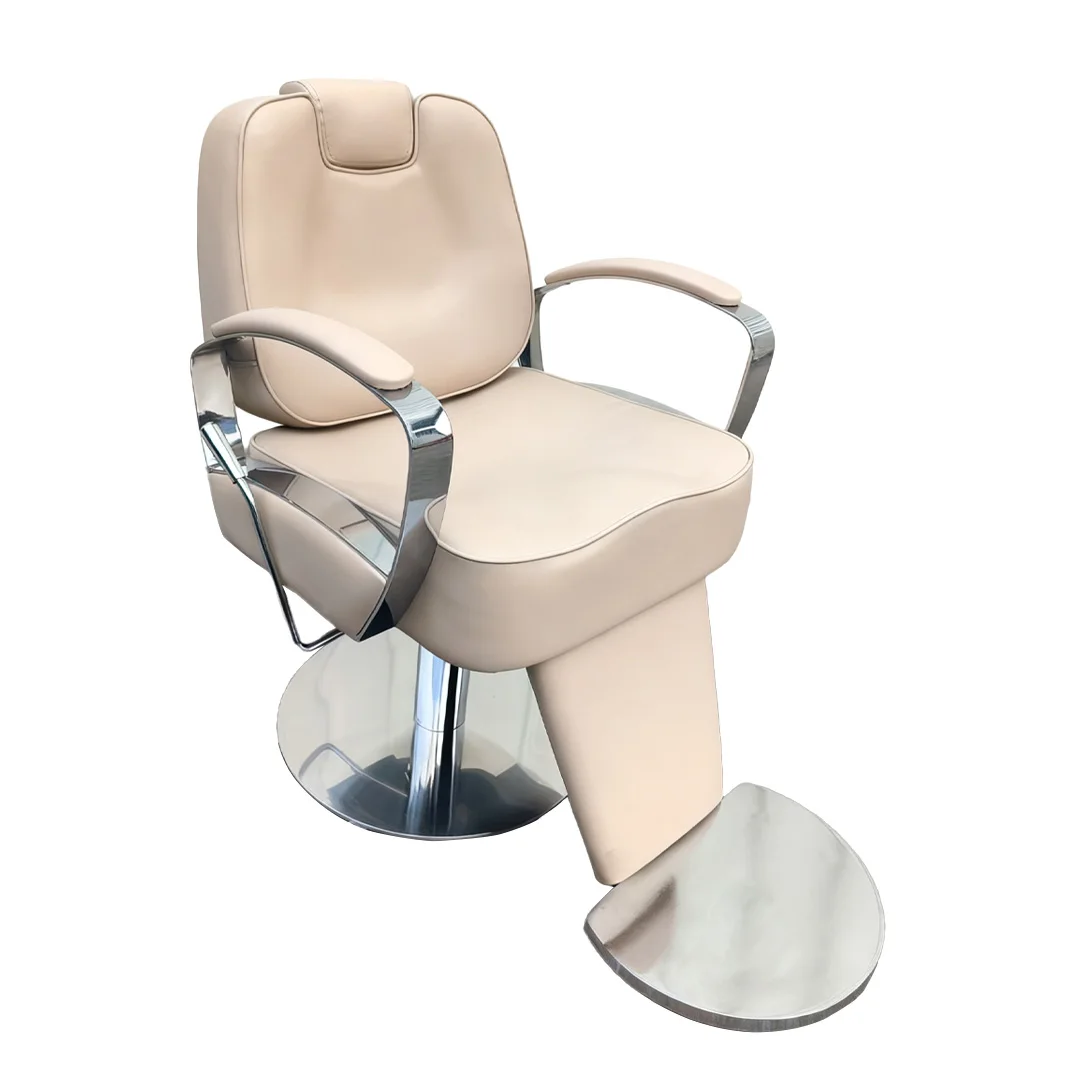 Professional Heavy Duty Vintage Hydraulic Recumbable Salon Furniture Hair Salon Chair For Sale
