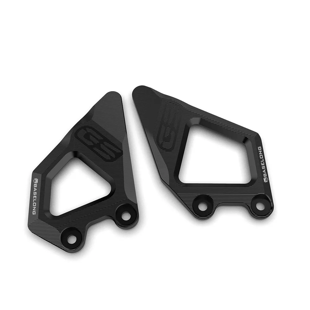 BMW R1250 GS R 1250GS ADV R1250GS 18-2024 R1200GS LC Advenutre 2013-2018 용 오토바이 리어 힐 가드 풋 페그 레스트 프로텍터