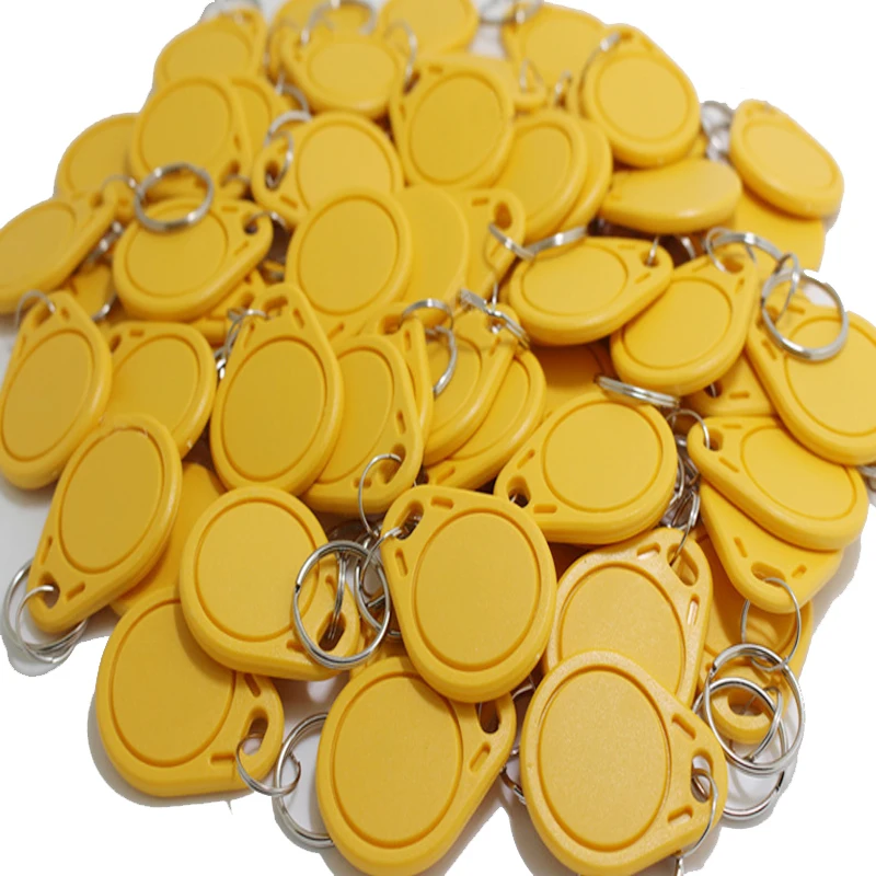 100 unids/lote UID 13,56 MHz IC Clone Card cambiable Smart Keyfobs Key Tags Card Duplicator copy IC Key Keyfobs Token Tags