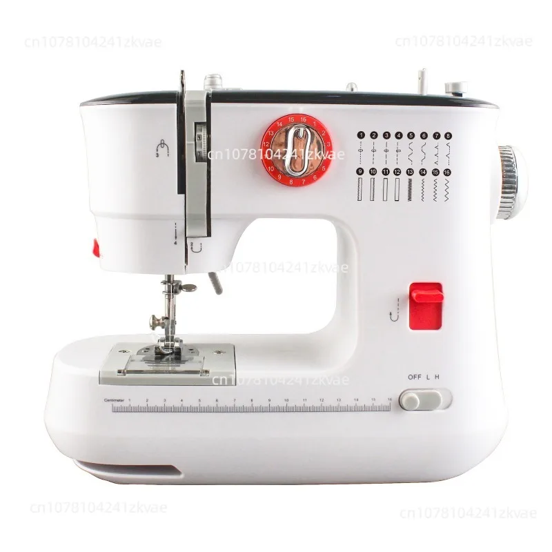 M-519A Newly Upgraded Home Sewing Machine Mini Portable Edge Locking Buttonhole