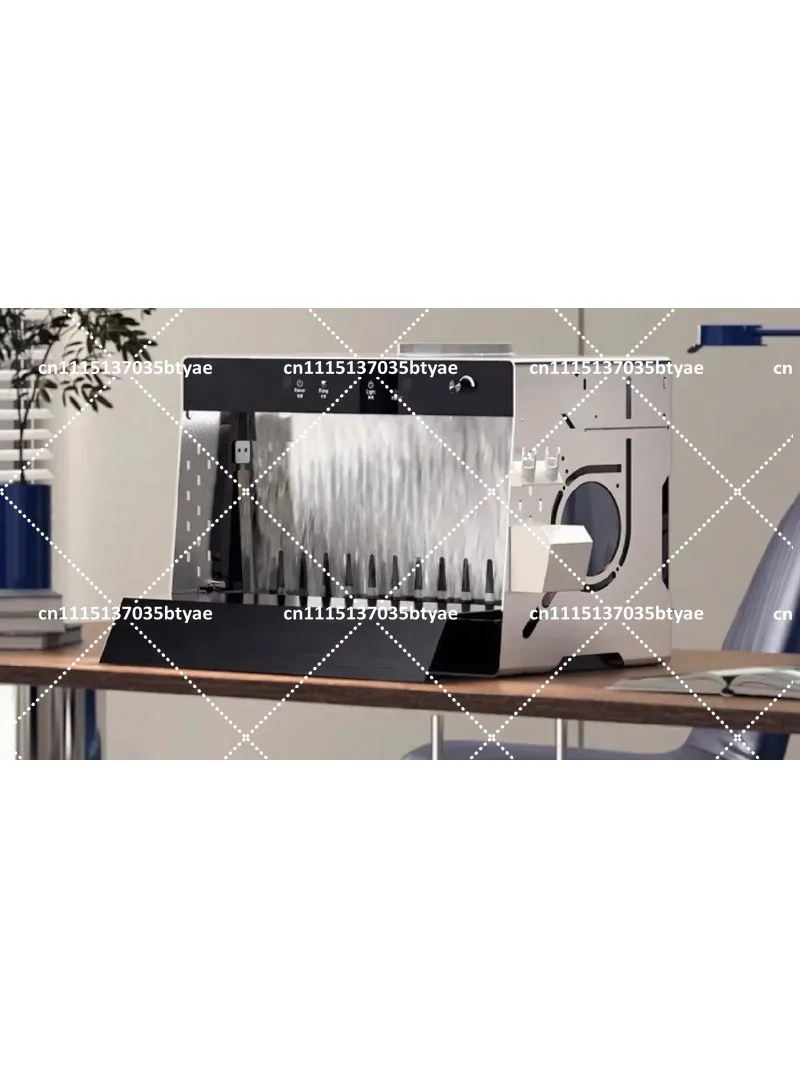 Spray Paint Booth with Water Curtain for Figure Coloring, Spraying Workbench & Oil Extraction Tank