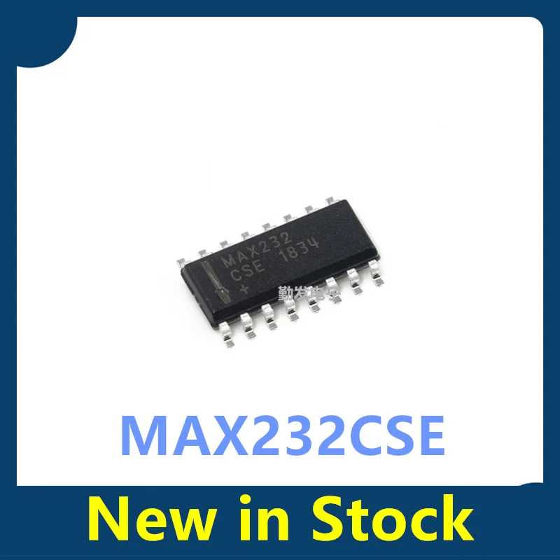 10PCS MAX232 MAX232CSE Surface-mount SOP-16 Brand new, genuine