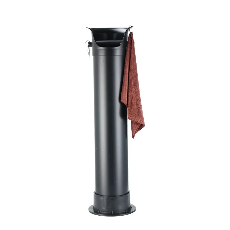 Powder bucket High tube coffee machine wastebox Vertical long tube shape powder  box Bar table smashing