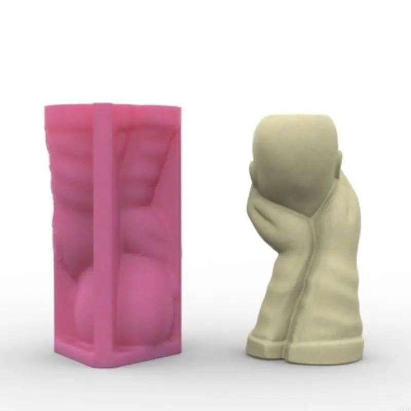 

Силиконовая форма для вазы для цветов в портретной форме, гибкие формы для орнаментов, силиконовая форма для цветочного горшка,