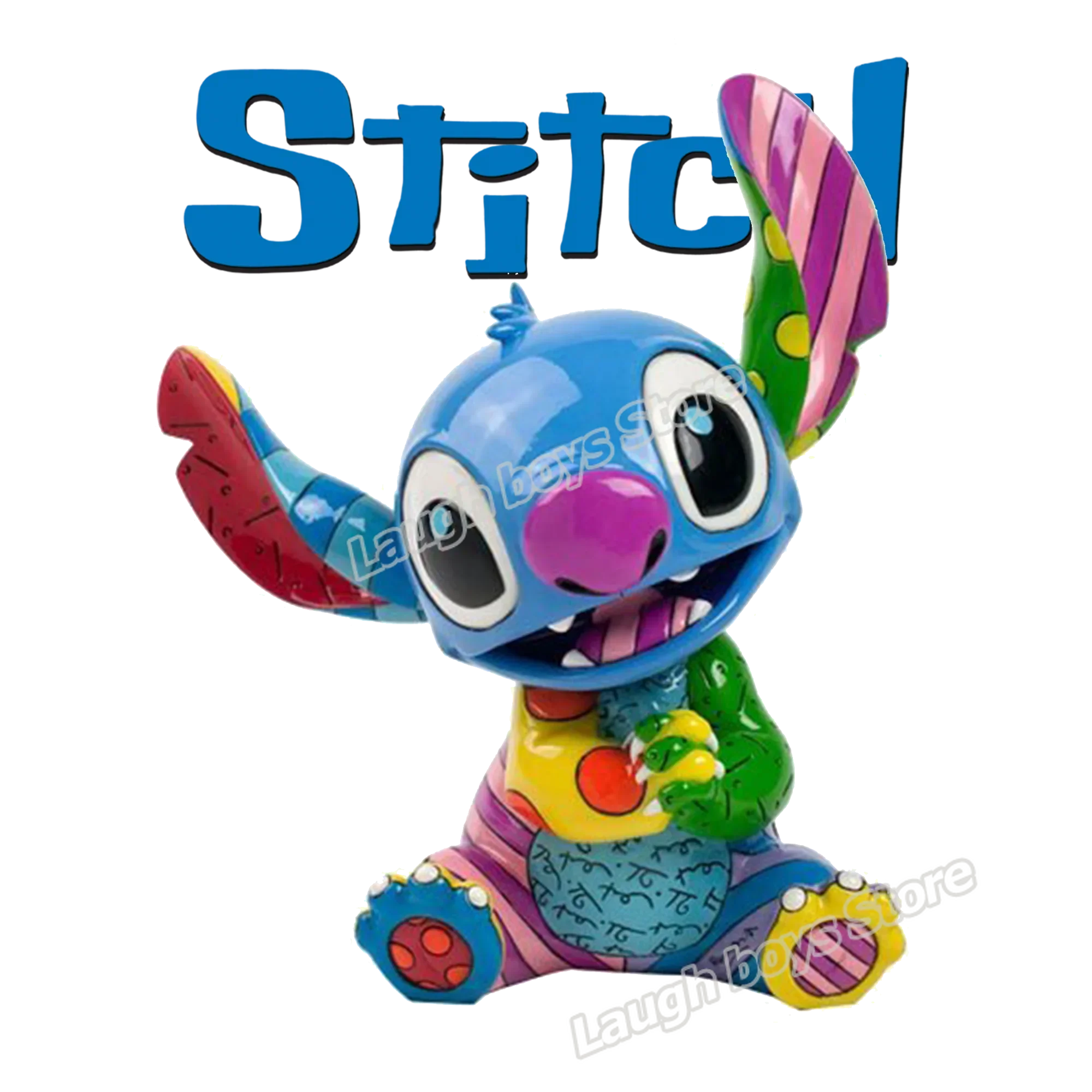 Disney Loli Stitch Ironing Hot Transfer Patch Clothing Large Sticker Stitch Crashes DIY Cloth Patches Bag Shirt Design Stickers