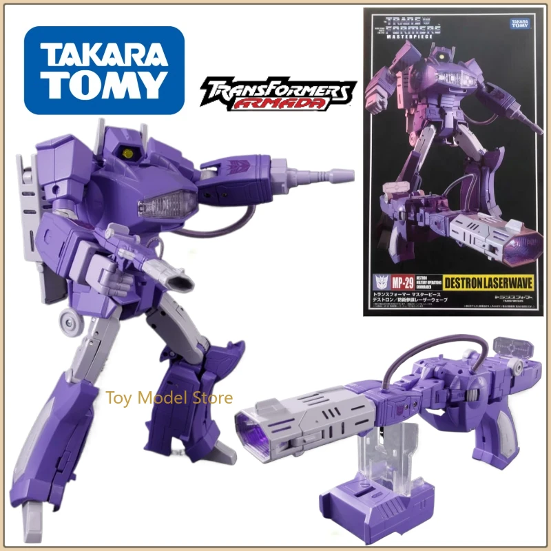 In Stock Takara Tomy Transformers MP Series MP-29 Ko Shockwave Premium Toy Action Figures Collectible Ornaments Popular Car Gift