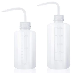 Botella de riego para plantas de interior, bote de chorro de agua de plástico para enjuague de pestañas, lavado de ojos, laboratorio de tatuajes, 250/500ml