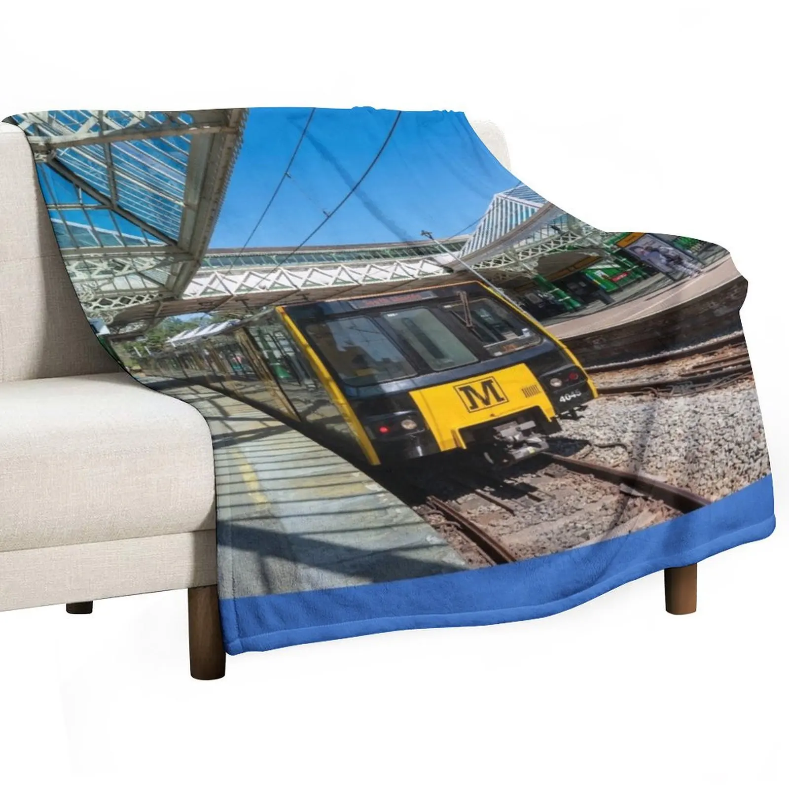 

Tynemouth Metro Train Throw Blanket Sofa Luxury Thicken Sofas Vintage Blankets