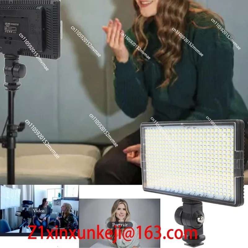 416LED Filling Light Live Stream Photography Short Video Special Filling Light Portable Camera Top Light 3200K-6500K