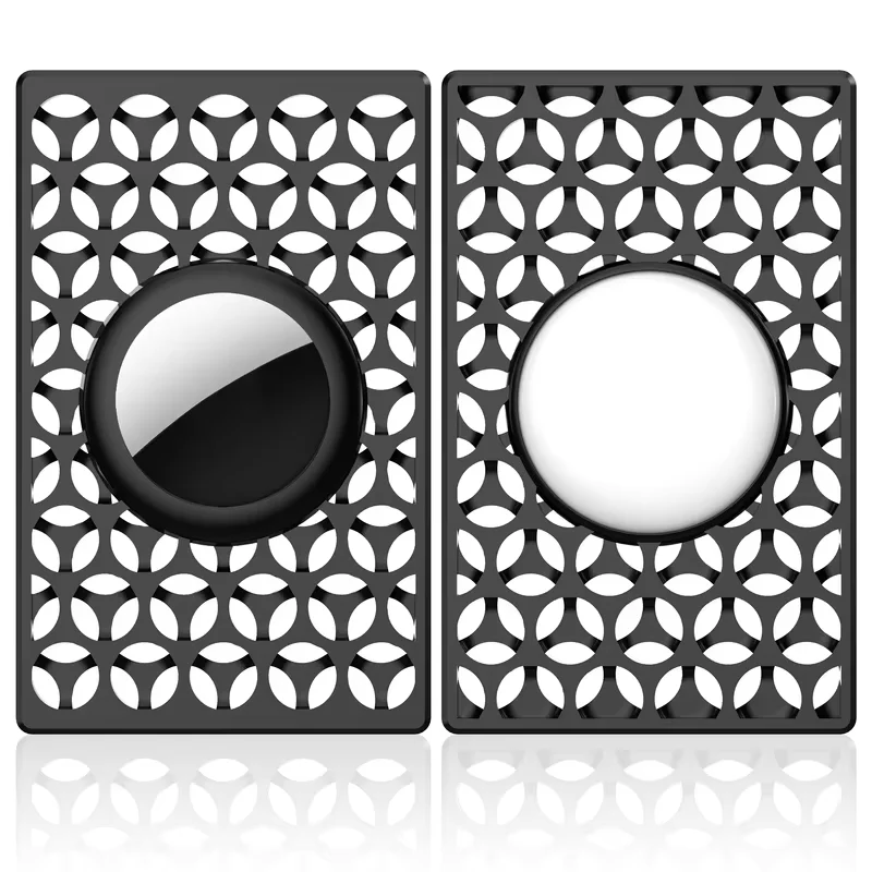 Apple Airtag 지갑 케이스 용 에어 태그 홀더 용 얇은 카드 크기 케이스 지갑 지갑 GPS 트래커 Airtags 핸드백 배낭 용 케이스