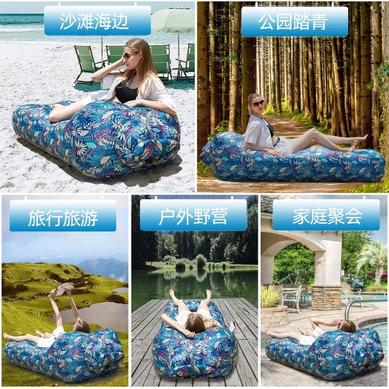Inflatable sofa, outdoor camping music festival, fast lazy inflatable sofa