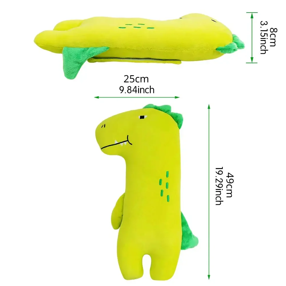 Seat Belt Pillow Kids Cover Vehicle Shoulder Pads Car Seatbelt Cushion for Kids Strap Pillows Animal Travel Unicorn Dinosaur