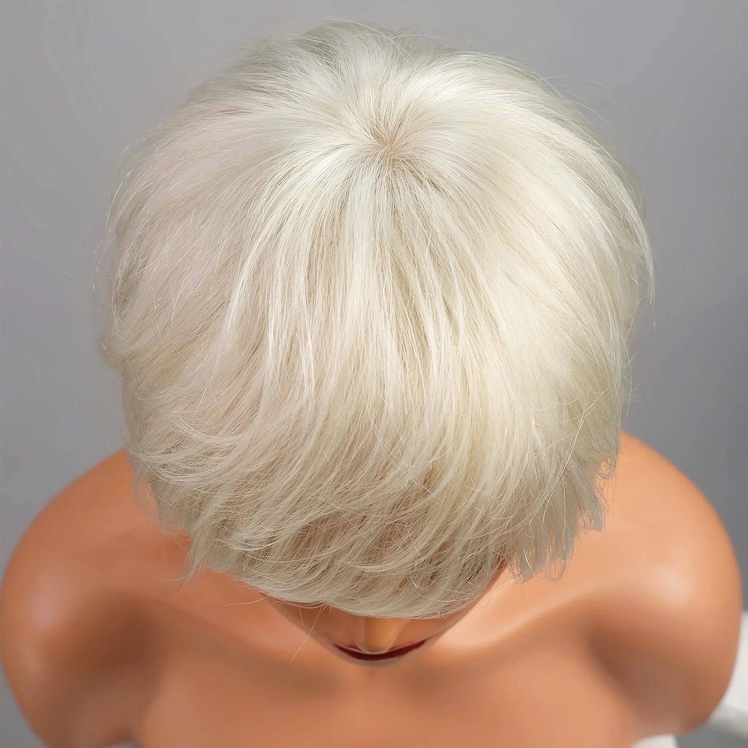 10 Inch Ladies Honey Golden Bob Synthetic Wig High-Density Heat-Resistant Fibers Ready-to-Wear Stylish Bob Hair for All Seasons
