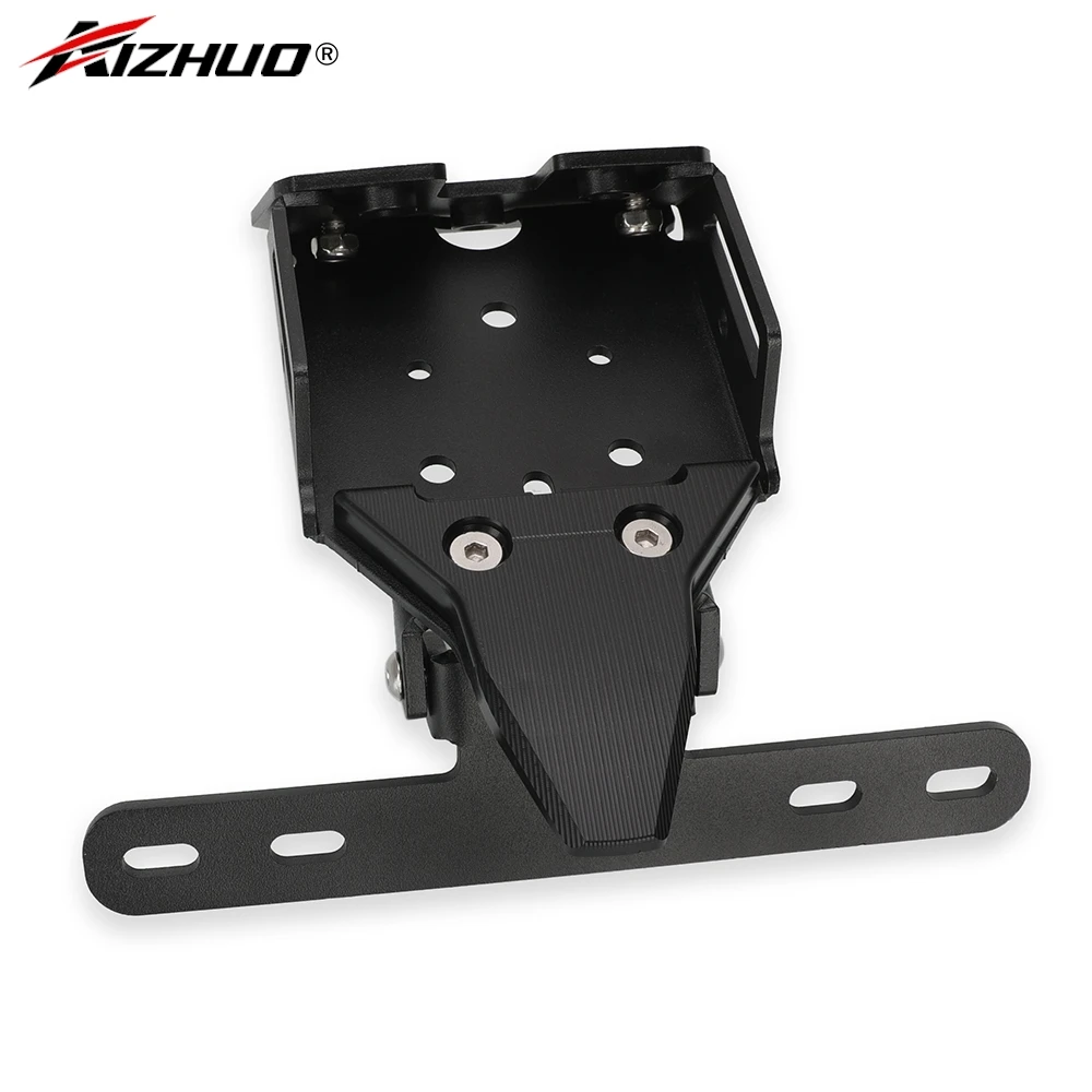 

For CFMOTO 675NK 675SR-R 675SRR 675 SR-R 2024 2025 2026 Motorcycle Accessories Rear License Plate Holder Bracket Mount Black