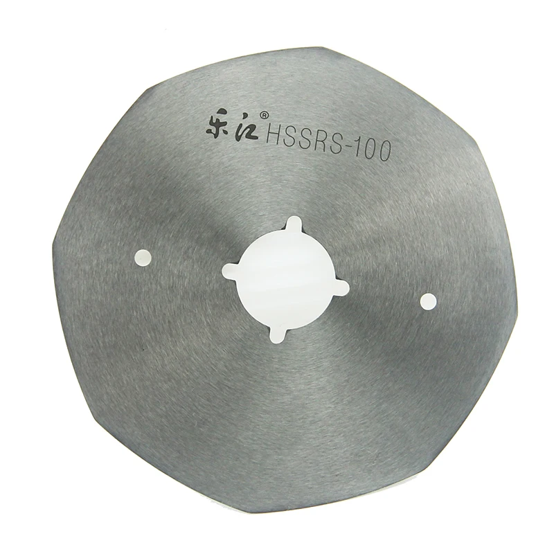2 PCS RS-100 8-Angle Round Knife For DAYANG RS-100,Eastman ,OCTA ,LEJIANG Fabric Cutting Machine Made By High Speed Steel