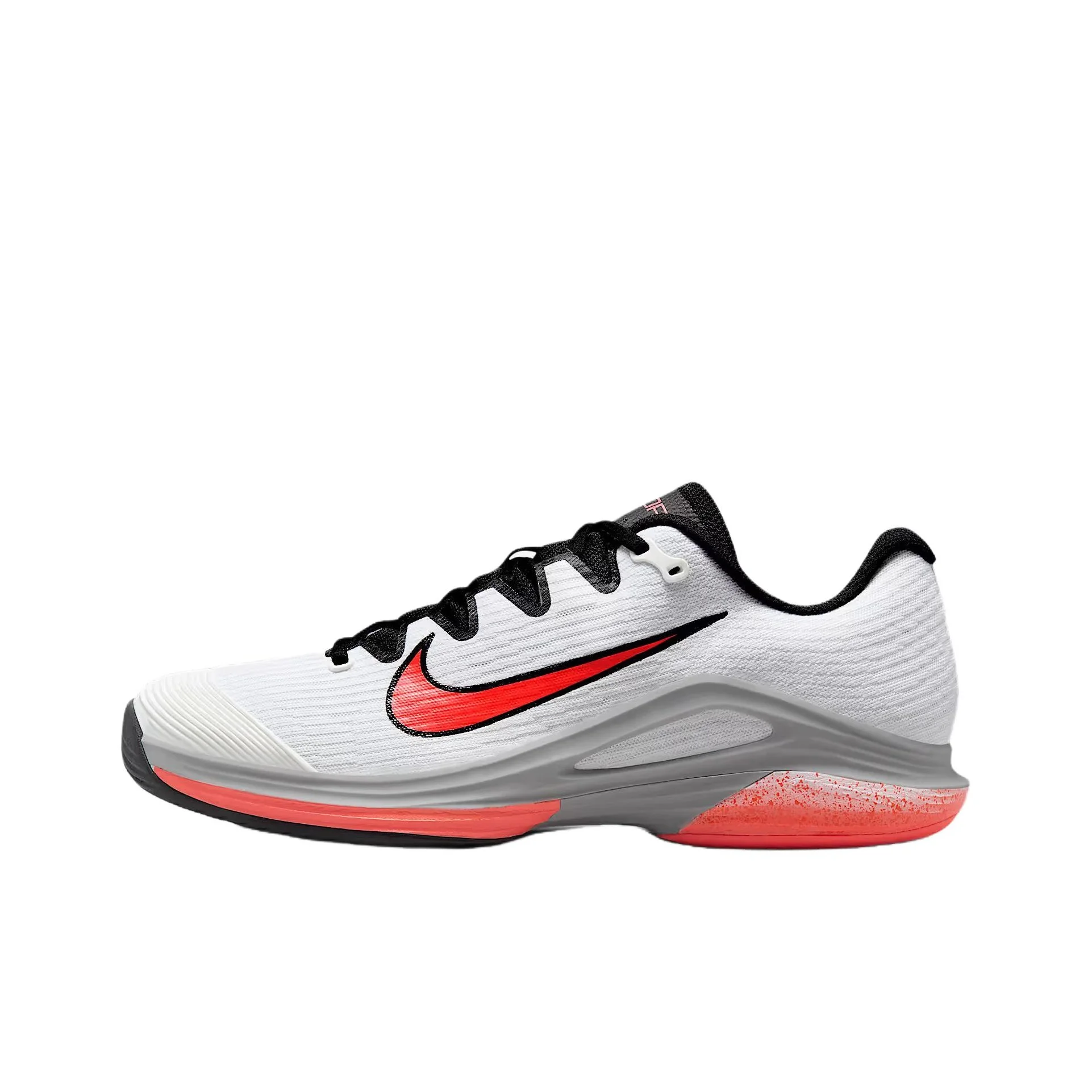 

Мужские теннисные кроссовки Nike Vapor 12 Support Rebound с низким верхом, белые, серые, черные, IB2534-100