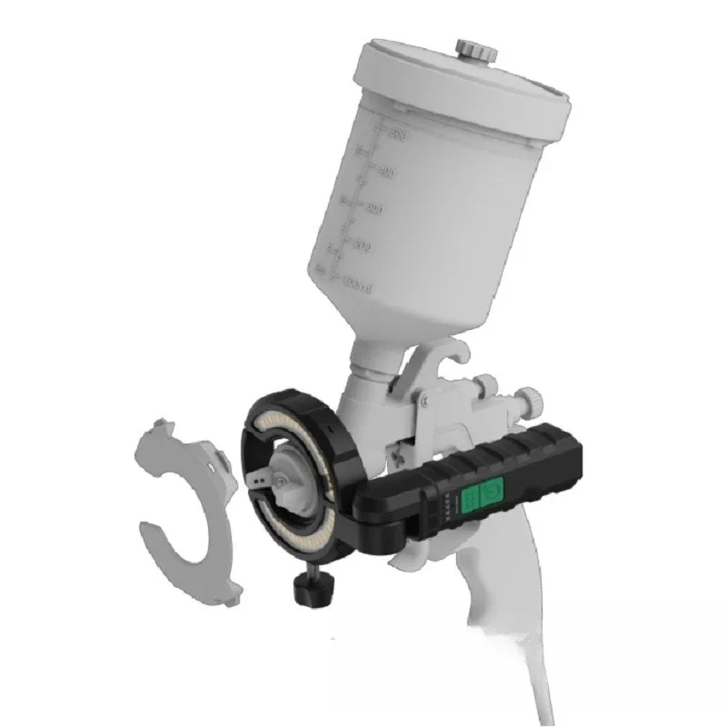 Auto Paint Color Matching Inspection Lamp, Spray Gun Mount Work Light 501R for Car Body Painting & Color Checking