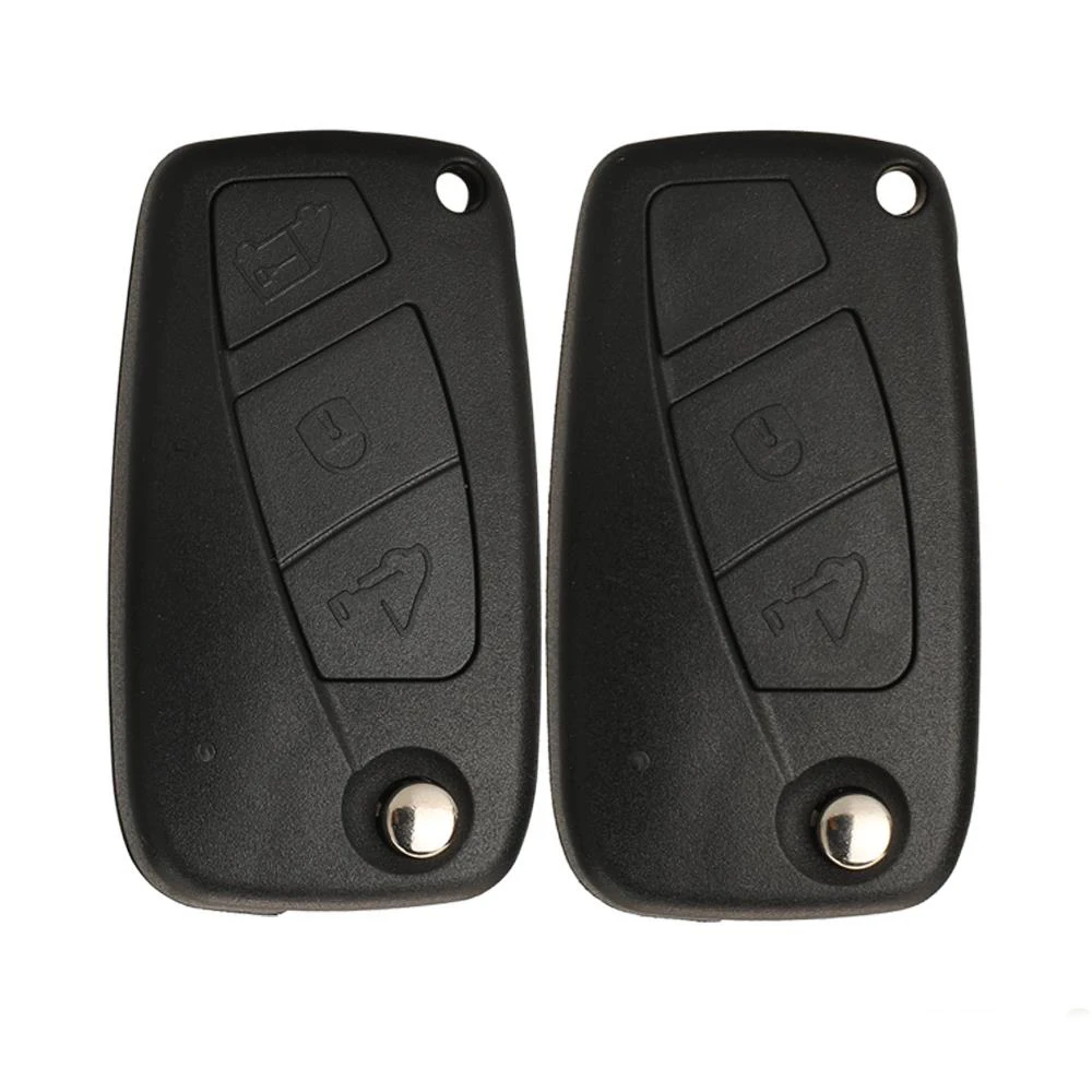 

Jingyuqin New 2/3 Button Remote Car Key Fob Shell For Fiat Ducato Peugeot Boxer Citroen Relay Iveco 2006 2007 2008 SIP22 Blade