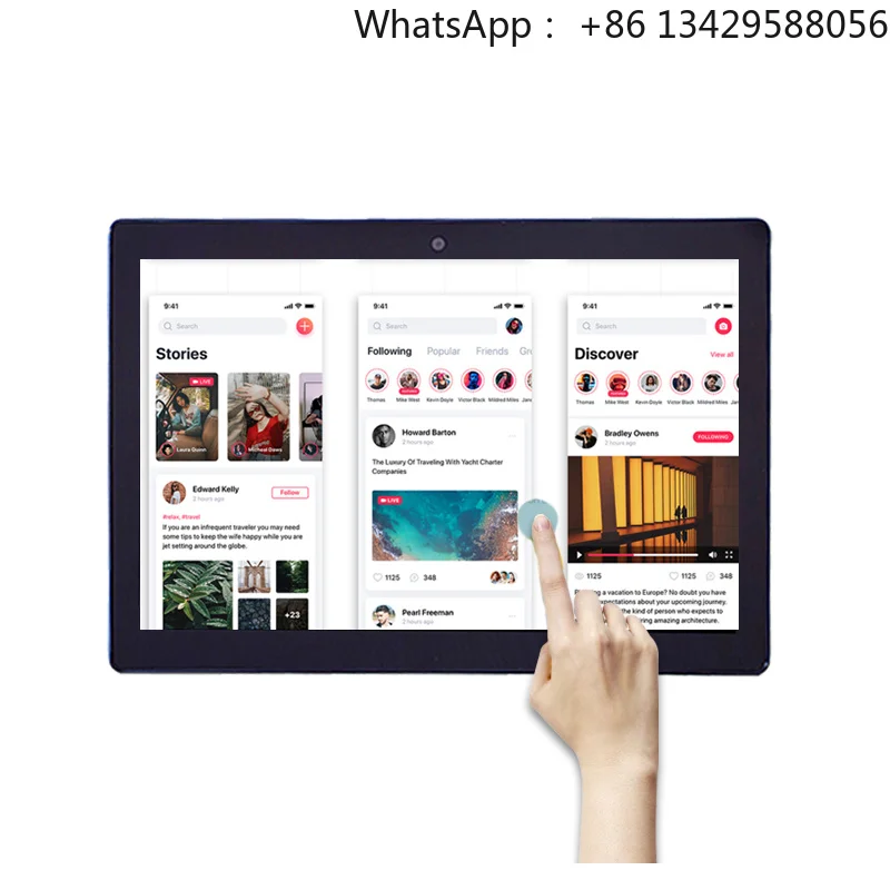 10.1 Inch Android All in One in Wall Poe Tablet